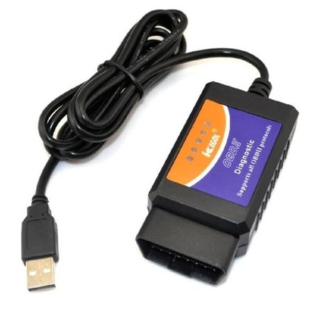 IKKEGOL IKKEGOL 10070 USB Interface ODBII ODB2 Diagnostic Car Auto Scanner Tool Cable Scan 10070